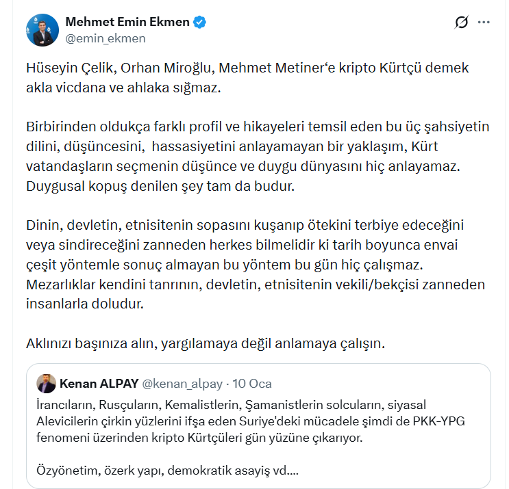 Mehmet Emin Ekmen