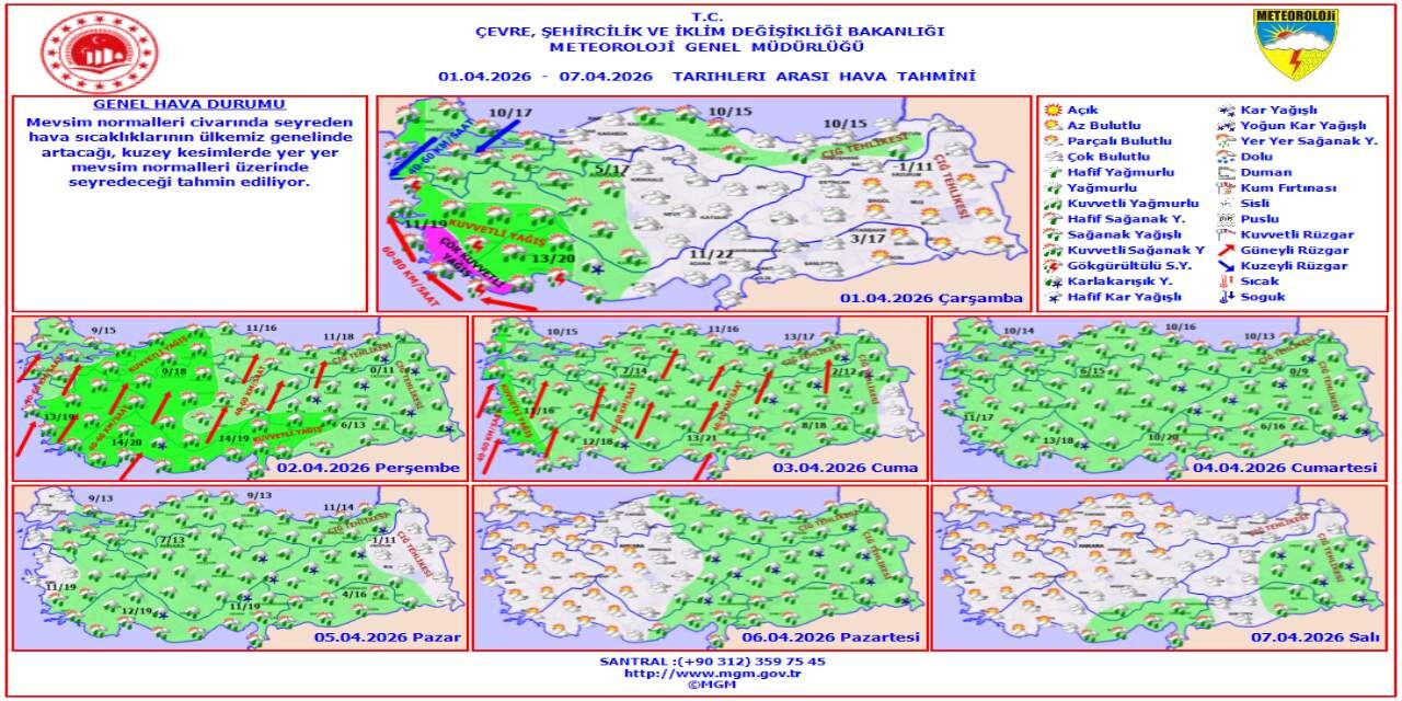 Akir Sakir Yagacak Firtinayla Gelecek Meteoroloji Yagis Maratonu Icin Tarih Verdi 3