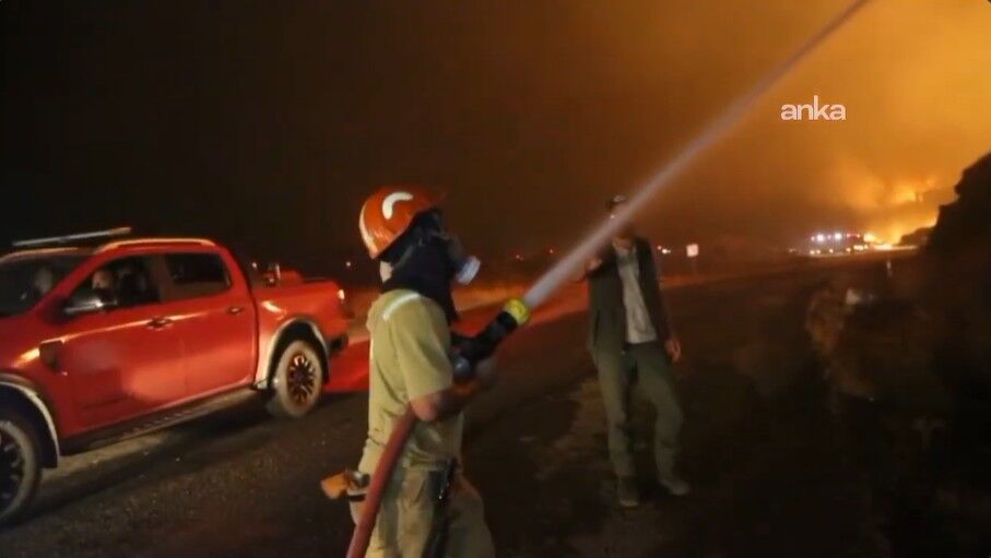 Aydın Çine Yangın