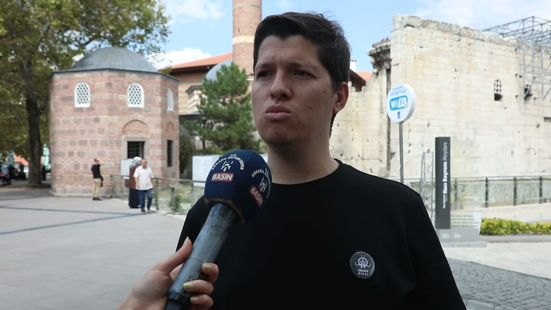 Ankara’da yürürken tarihin içine girdiler: Rotada neler vardı?