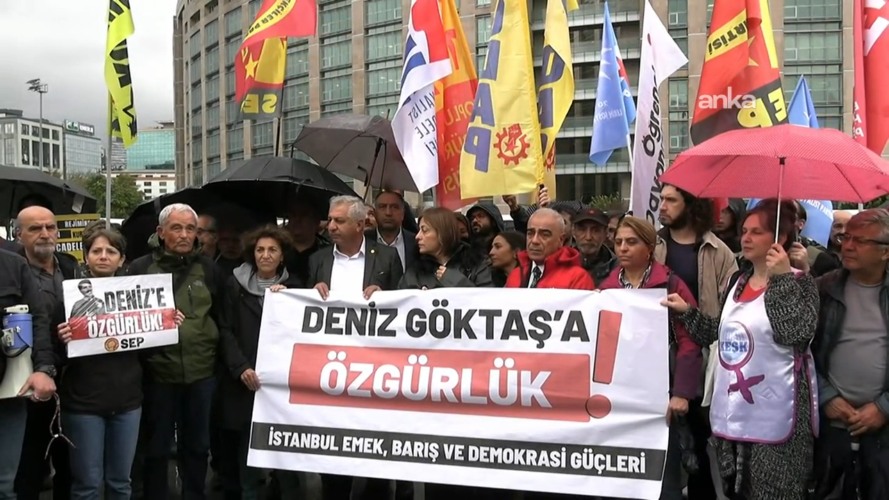 Deniz Göktaş ilk kez hâkim karşısında: Adliye önünde “serbest bırakılsın” çağrısı!