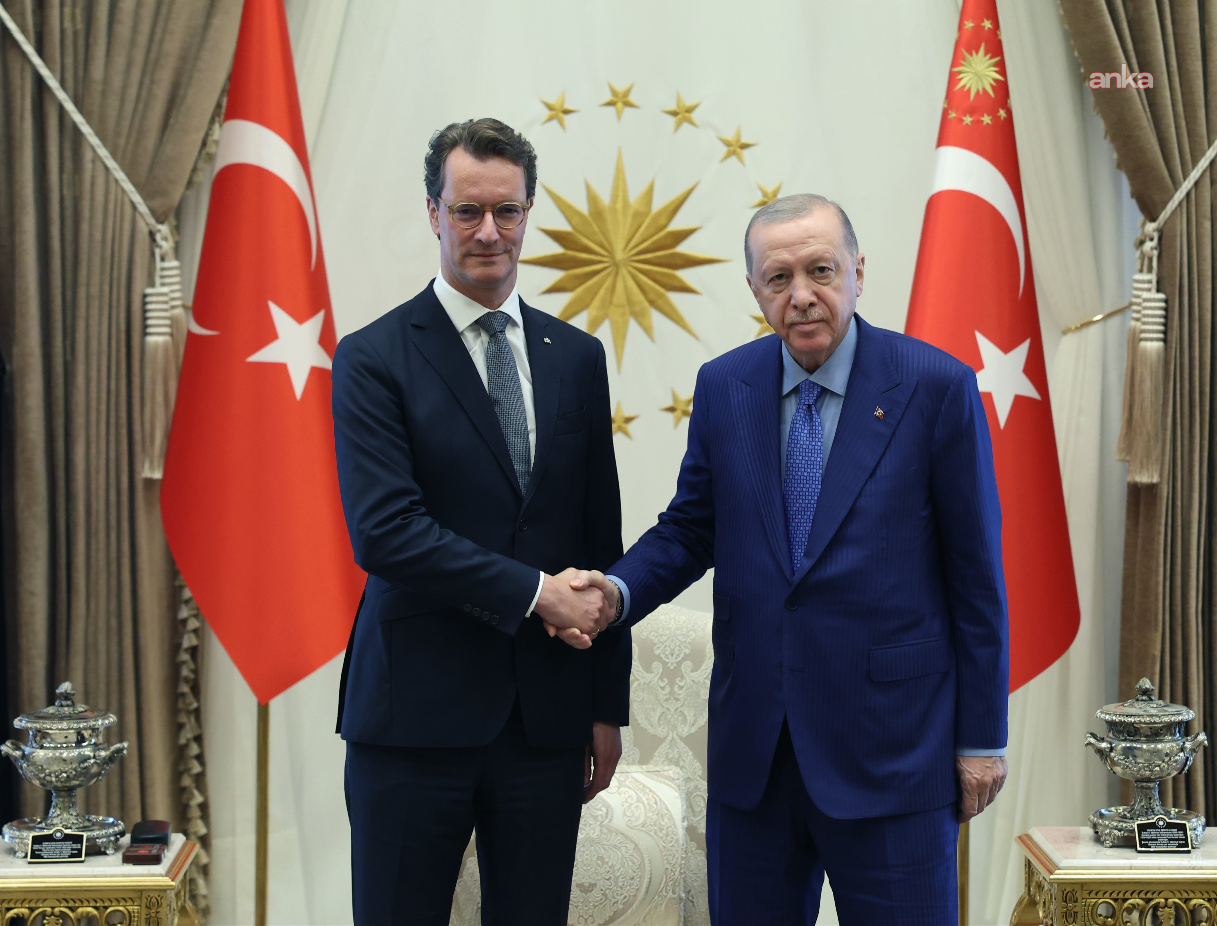 Erdoğan-Wüst görüşmesine Alman basınından dikkat çeken yorum: Protokol açısından alışılmadık...