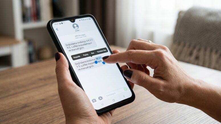 SMS kodunu kopyalayıp yapıştıranlar dikkat: Hesaplar saniyeler içinde tehlikeye girebilir!