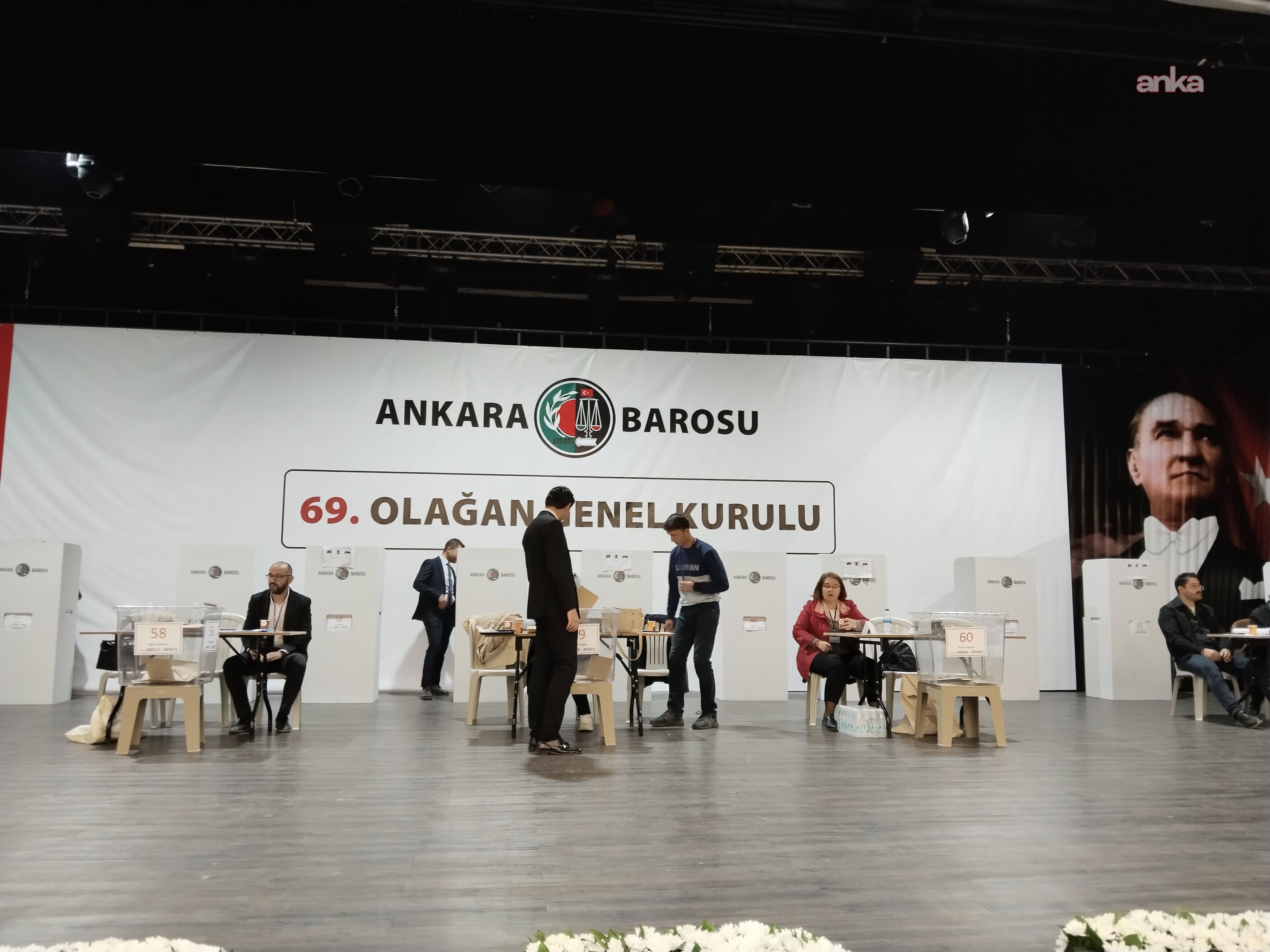 Ankara Barosu seçimlerinde oy verme işlemi başladı!