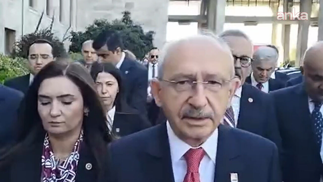CHP Genel Başkanı Kemal Kılıçdaroğlu: Hiçbir belediye başkanı soruşturma aşamasında tutuklanmamalı