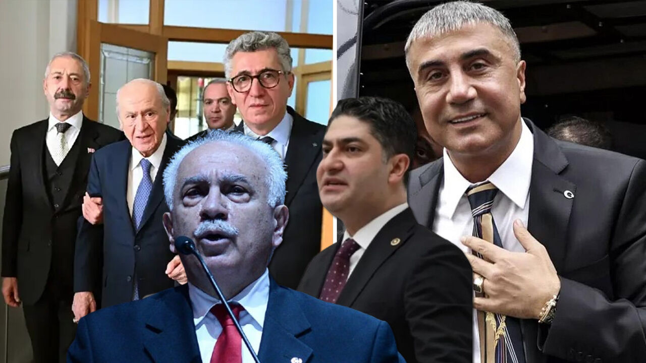MHP'den Doğu Perinçek'e Necip Fazıl'ın şiiriyle Sedat Peker yanıtı