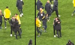 Okan Buruk'tan dikkat çeken hareket: Domenico Tedesco'nun yanına koştu