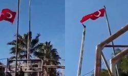 Suriye sınırında provokasyon! Türk bayrağına saldırdılar