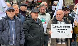 Emekliler sokakta: 'Sadaka değil hakkımızı istiyoruz'