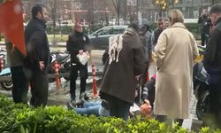 Şehir plancısı kadın fırtınada devrilen tabelanın altında kaldı