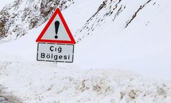 3 bölge için çığ uyarısı