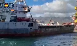 Kanarya Adaları açıklarında 10 ton kokain! Operasyonun görüntüleri ortaya çıktı