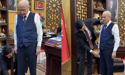 'Kısmetse Olur' programıyla tanınan Adnan Kızıltaş, Bahçeli’nin ölçülerini aldı