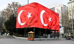 Ankara'nın dört bir yanında Türk bayrağı