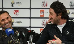 Fatih Tekke ile Okan Buruk’un basın toplantısında şakalar peş peşe