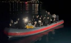 İzmir açıklarında yakalandılar