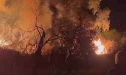 Antalya'da orman yangını: Yerleşim yerlerine ulaştı