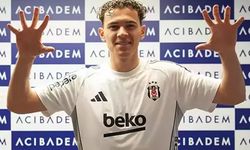 Beşiktaş'ta yeni transfer Kristjan Asllani kırmızı kart gördü