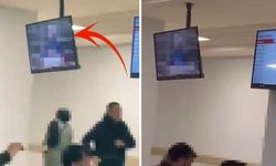 Devlet hastanesinde sıra numarası ekranından Cübbeli Ahmet sohbeti yayınlandı