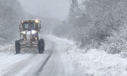 Kastamonu, Çorum, Tokat ve Amasya'da 778 köy yolu hava şartları nedeniyle ulaşıma kapandı