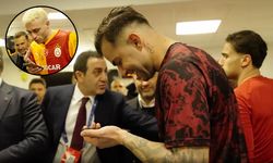 Erdoğan, Juventus maçı sonrasında Galatasaray'ı soyunma odasında tebrik etti! Yunus Akgün'den şok hareket