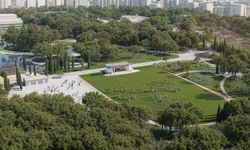 Kültürpark’ta yeşil dönüşüm: Eski lunapark alanı özgürlük meydanına dönüşüyor