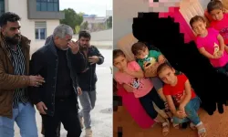 Kızı ve 5 torununun cenazesini gözyaşlarıyla teslim aldı