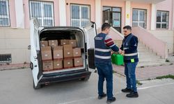 İzmir'de okullara hijyen seti desteği