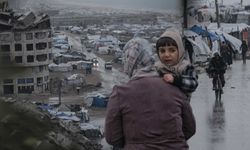 Gazze’yi yağmur fırtınası vurdu!