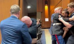 Polis, Kongre'de Trump'ı protesto eden eski askerin kolunu kırdı