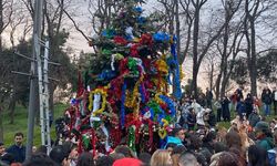 Rektörlük çam ağacı süsleyen öğrenciler hakkında suç duyurusunda bulundu