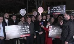 CHP'den ABD Büyükelçiliği önünde eylem: 'Savaşa dur de'