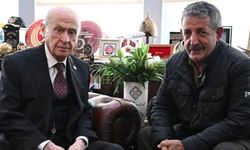 Devlet Bahçeli, Gani Rüzgar Şavata'yla genel merkezde görüştü