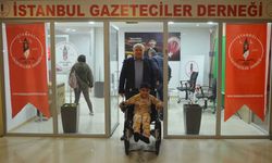 İstanbul Gazeteciler Derneği umut oluyor! Küçük Eyüp akülü sandalyesine kavuştu