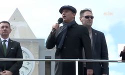 CHP lideri Özgür Özel Karaman'daki 'Millet İradesine Sahip Çıkıyor' mitinginde konuşuyor