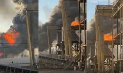 ABD'de petrol rafinerisinde patlama! İşte saniye saniye o anlar...