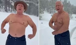 Şener Üşümezsoy, Murat Dağı’nda karlar altında verdiği çıplak pozla gündem oldu