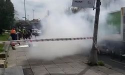 İstanbul Fatih’te çöp kamyonunda patlama!