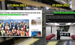 Bakanlık hedefi erteledi: Halkalı-İstanbul Havalimanı Metro Hattı açılışı yine gecikti