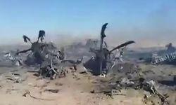 İran’ın vurduğu ABD uçağı: Enkaz görüntüleri yayınlandı