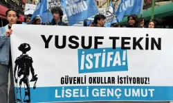 Liseli gençlerden Yusuf Tekin'e tepki