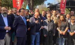 Esenyurt’ta park içine yapılmak istenen bina protesto edildi! Kayyum Can Aksoy’a 'kırmızı kart' gösterildi