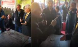 Halk Giresun'da AKP'li vekilin elinden mikrofonu aldı!