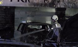 İstanbul'da kundaklama şüphesi! Çok sayıda lüks araç hurdaya döndü