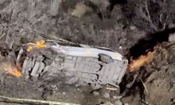 Maden işçilerini taşıyan minibüs devrildi! Ölü ve yaralılar var
