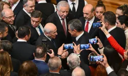 CHP lideri Özgür Özel 23 Nisan resepsiyonunda: Biz burada ev sahibiyiz