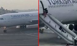 THY uçağında yangın paniği: Yolcular acil tahliye edildi!