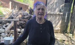 86 yaşındaki depremzede, barakada kalıyor