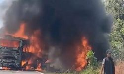 Tanker ve otobüs çarpıştı: 16 ölü, 4 yaralı