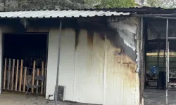 Kurban kesim alanında yangın: 1 kişi öldü